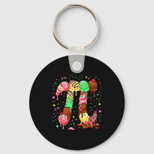 Chaveiro Sorvete de Pi Gotejamento Matemática Pi Matemática