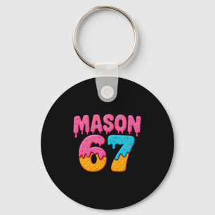 Chaveiro Sorvete Mason 67 Meme Engraçado Seis Sete Mason Ge