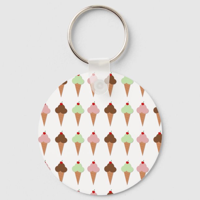 Chaveiro Sorvete Trio (Frente)