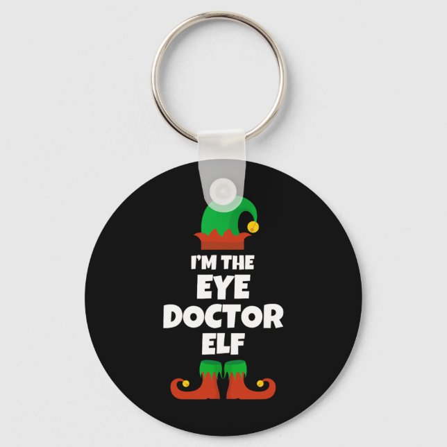 Chaveiro Sou a diversão de Natal da família do Dr. Elf (Frente)
