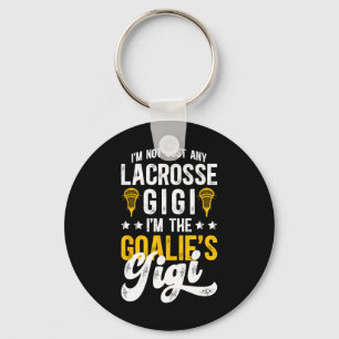Chaveiro Sou a Lacrosse Goalie Gigi de um Lacrosse Goalkee