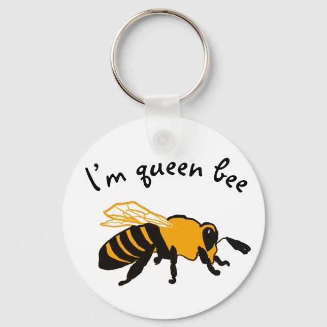 Chaveiro Sou a Rainha Bee (Frente)
