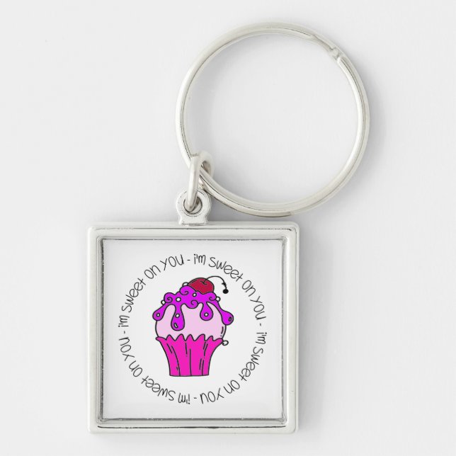 Chaveiro Sou doce em você Namorados (Frente)