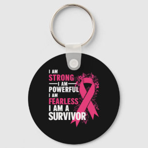 Chaveiro Sou Forte E Poderoso Awarenes De Cancer Da Mama Se
