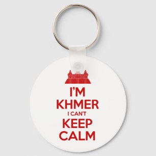 Chaveiro Sou Khmer, não consigo ficar calmo