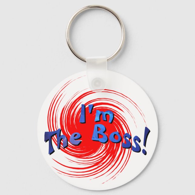 Chaveiro Sou o chefe (Frente)