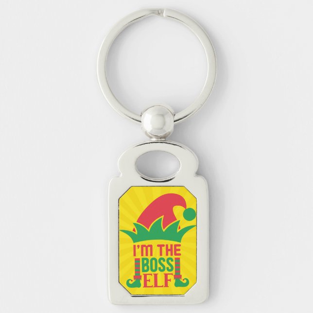 Chaveiro Sou o chefe Elf-16808 (Frente)