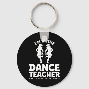 Chaveiro Sou professor de dança de linha O que é seu superp
