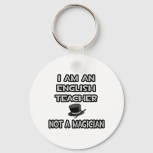 Chaveiro Sou Professora De Inglês... Não É Um Mágico