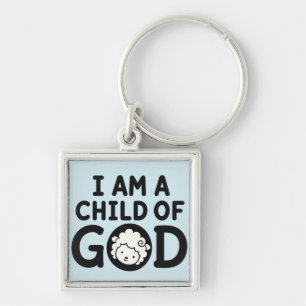 Chaveiro SOU UM FILHO DE DEUS Presente Cristão para Chá d