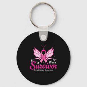 Chaveiro Sou Uma Mulher De Consciência Do Cancer De Sobrevi