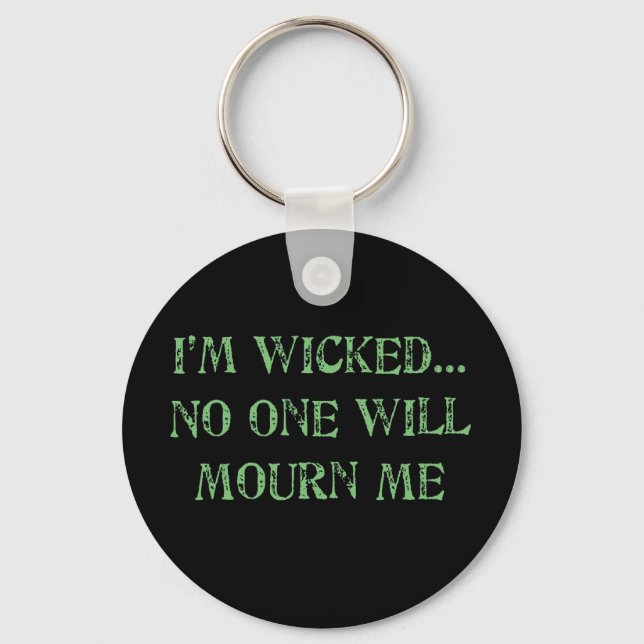 Chaveiro Sou Wicked (Frente)