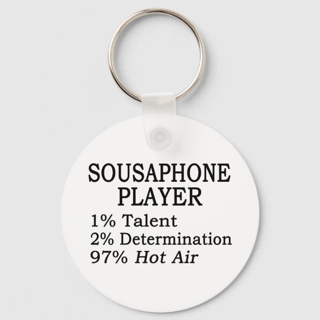 Chaveiro Sousaphone Player Hot Air (Frente)