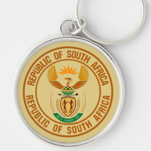 Chaveiro South Africa Round Emblem