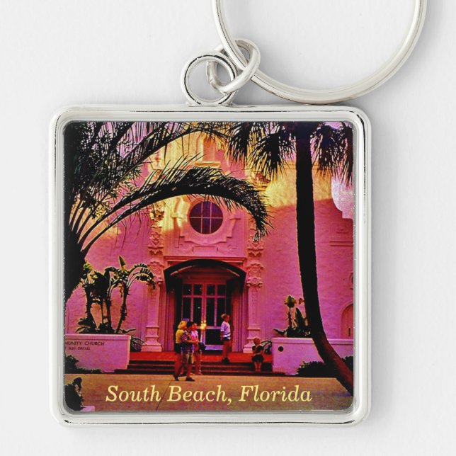 Chaveiro South Beach, Florida (Frente)
