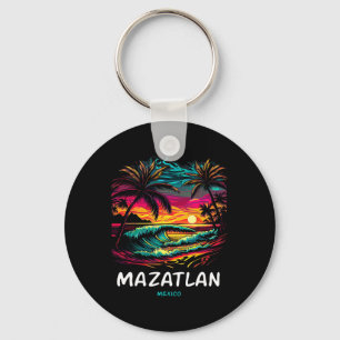 Chaveiro Souvenir de Férias Palmeira Mazatlan 