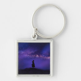Chaveiro Sozinha e Starry Night