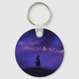 Chaveiro Sozinha e Starry Night