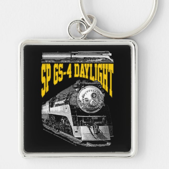 Chaveiro SP GS-4 Daylight Steam Locomotive. 4449 Train (Frente)