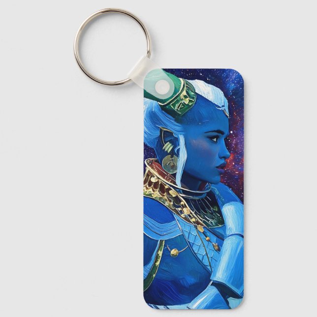 Chaveiro Space Qunari Keychain (Frente)