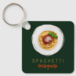 Chaveiro Spaghetti bolognese macarrão-macarrão