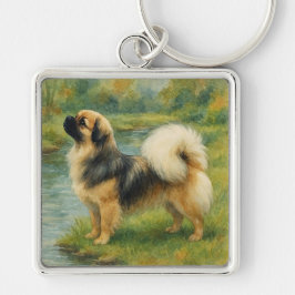 Chaveiro Spaniel Tibetano