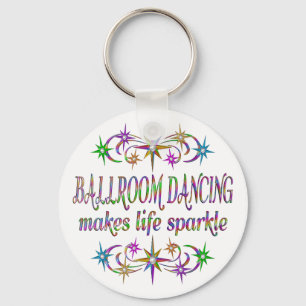 Chaveiro Sparkles da dança de salão de baile