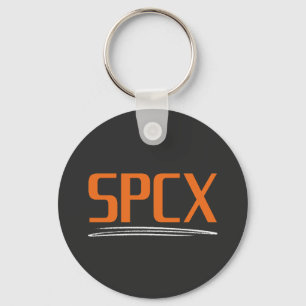 Chaveiro SPCX SpaceX IPO Investidor Design Marca de Espaç