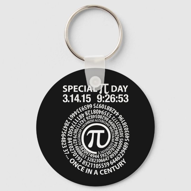 Chaveiro Special Pi Day 2015, Spiral (Frente)