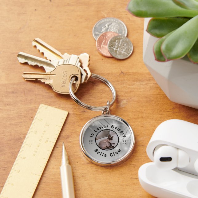 Chaveiro Sphynx Cat Memorial Silver Remembrance Art (Mesa)