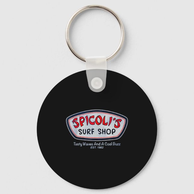 Chaveiro Spicoli verão surf retrô  (Frente)
