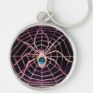 Chaveiro SPIDER E WEB Blue Sapphire Black