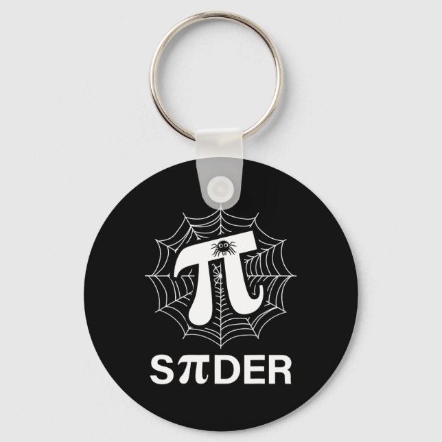 Chaveiro Spider Pi Spider Science Professor de matemática E (Frente)