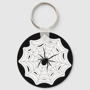 Chaveiro Spider Web Halloween Spooky Inseto