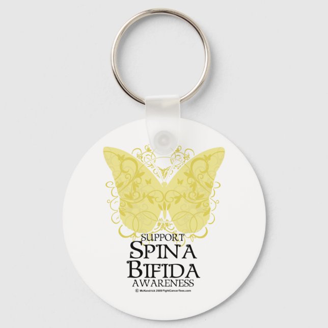 Chaveiro Spina Bifida Butterfly (Frente)
