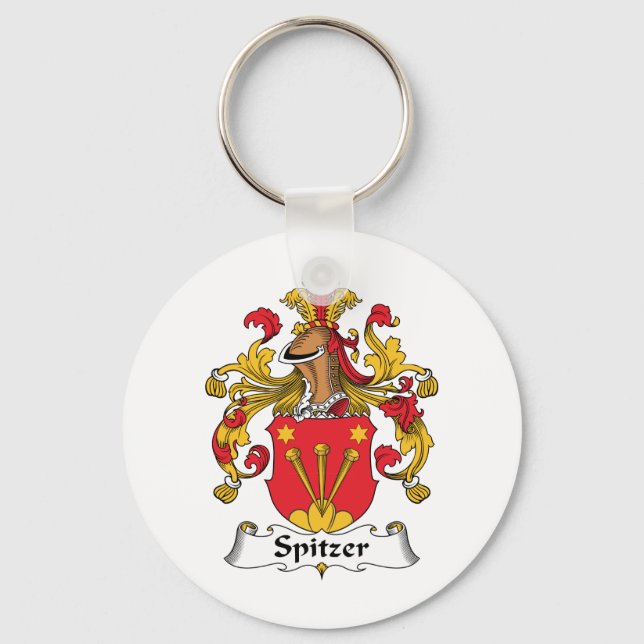 Chaveiro Spitzer Family Crest (Frente)