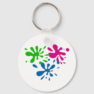 Chaveiro Splats aleatório