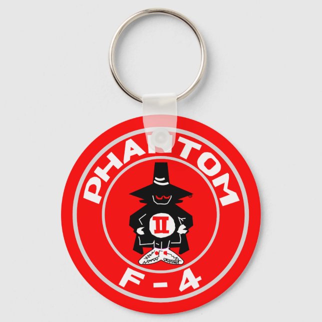 Chaveiro SPOOK PATCH, F-4, "Fantasma" (Frente)