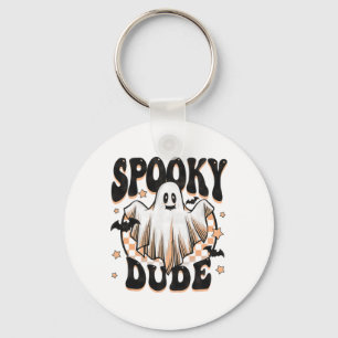 Chaveiro Spooky Dude Groovy Ghost Halloween Kids Bo