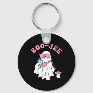 Chaveiro Spooky Season Cute Ghost Halloween Costume Boujee