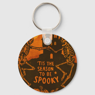Chaveiro Spooky Skeletons Halloween Keychain