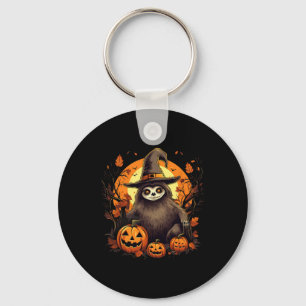 Chaveiro Spooky Sloth Witch Halloween