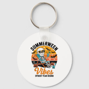 Chaveiro Spooky Summer Skeleton Summe