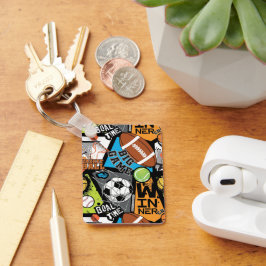 Chaveiro Sport Pattern With Balls