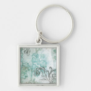 Chaveiro Spray III de flores não embelezado