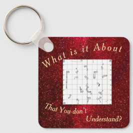 Chaveiro Square Agility Course Themed Keychain