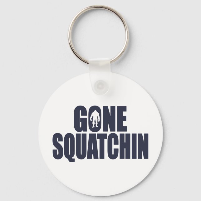 Chaveiro SQUATCHIN * Deluxe* Bobo Gear Localizando Pé Grand (Frente)