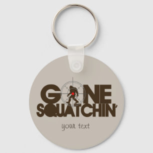 Chaveiro Squatchin ido - Brown e tan