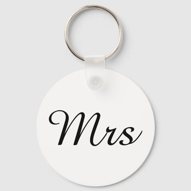 Chaveiro Sr e Sra | elegante casal moderno combinando (Frente)