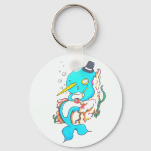 Chaveiro Sr. extravagante Narwhal